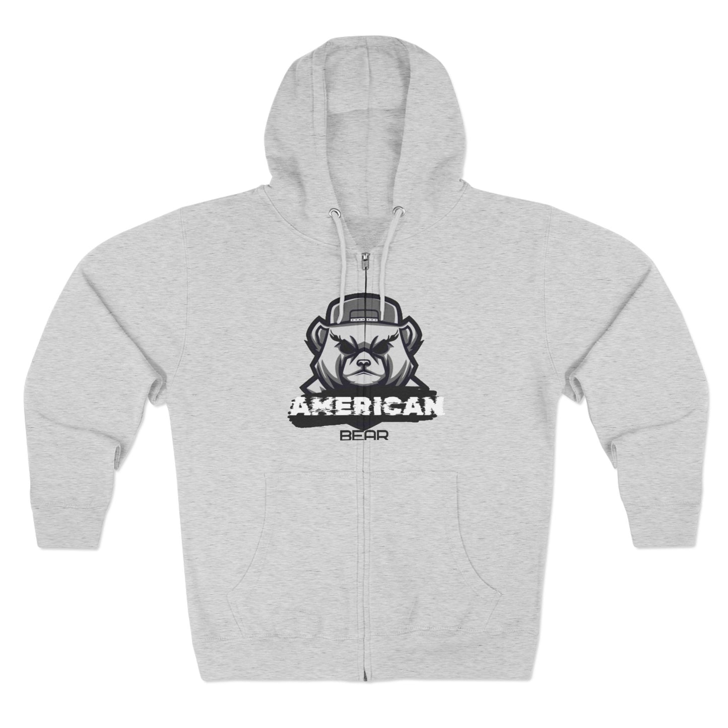 American Bear Black Sweat à capuche