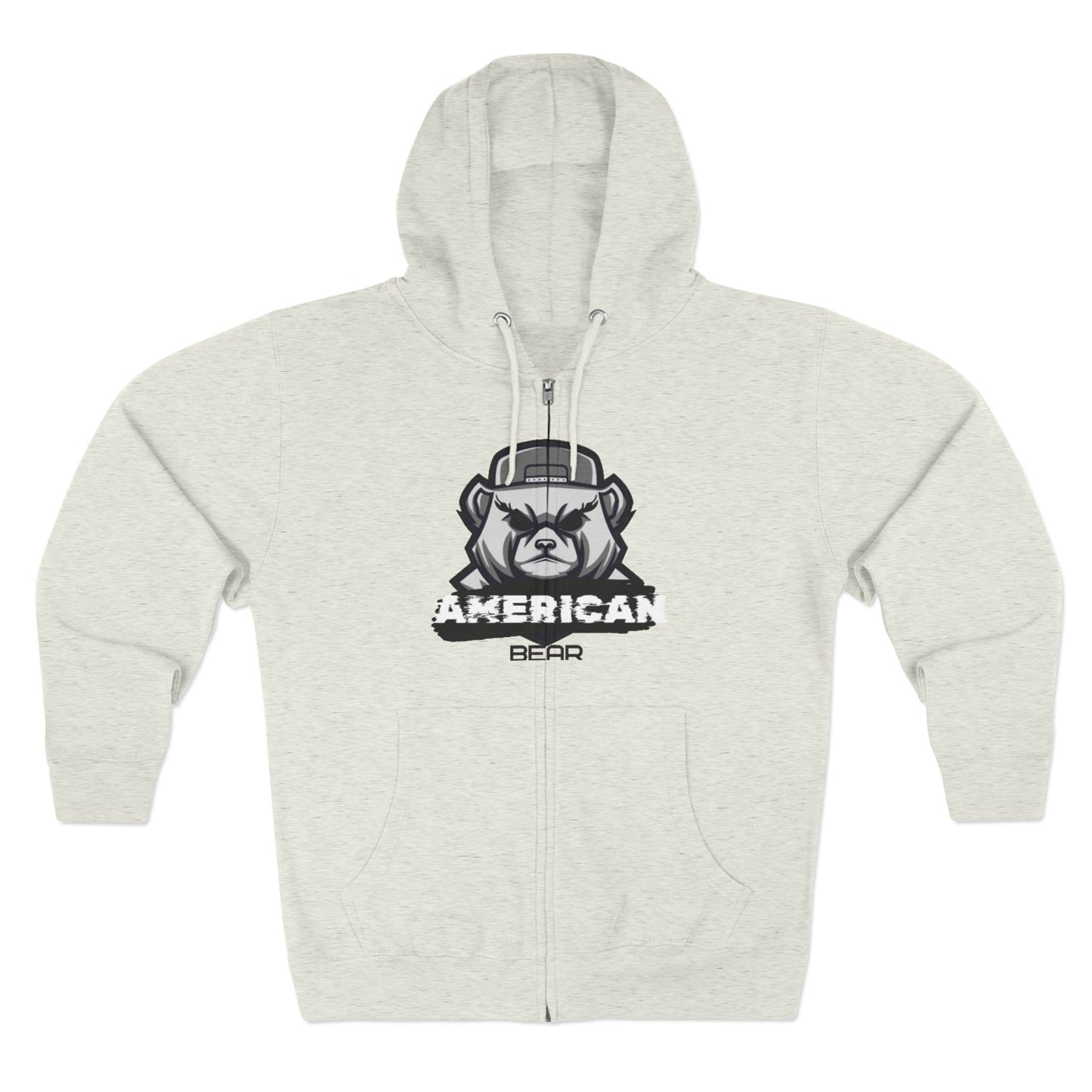 American Bear Black Sweat à capuche