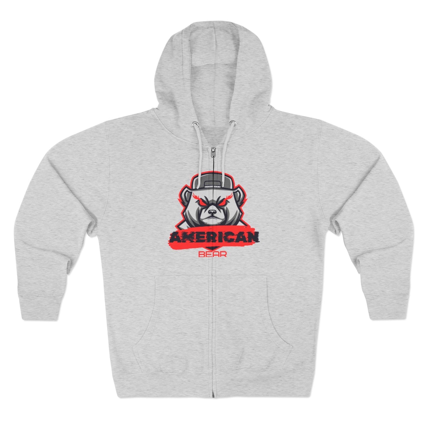 American Bear Red Sweat à capuche