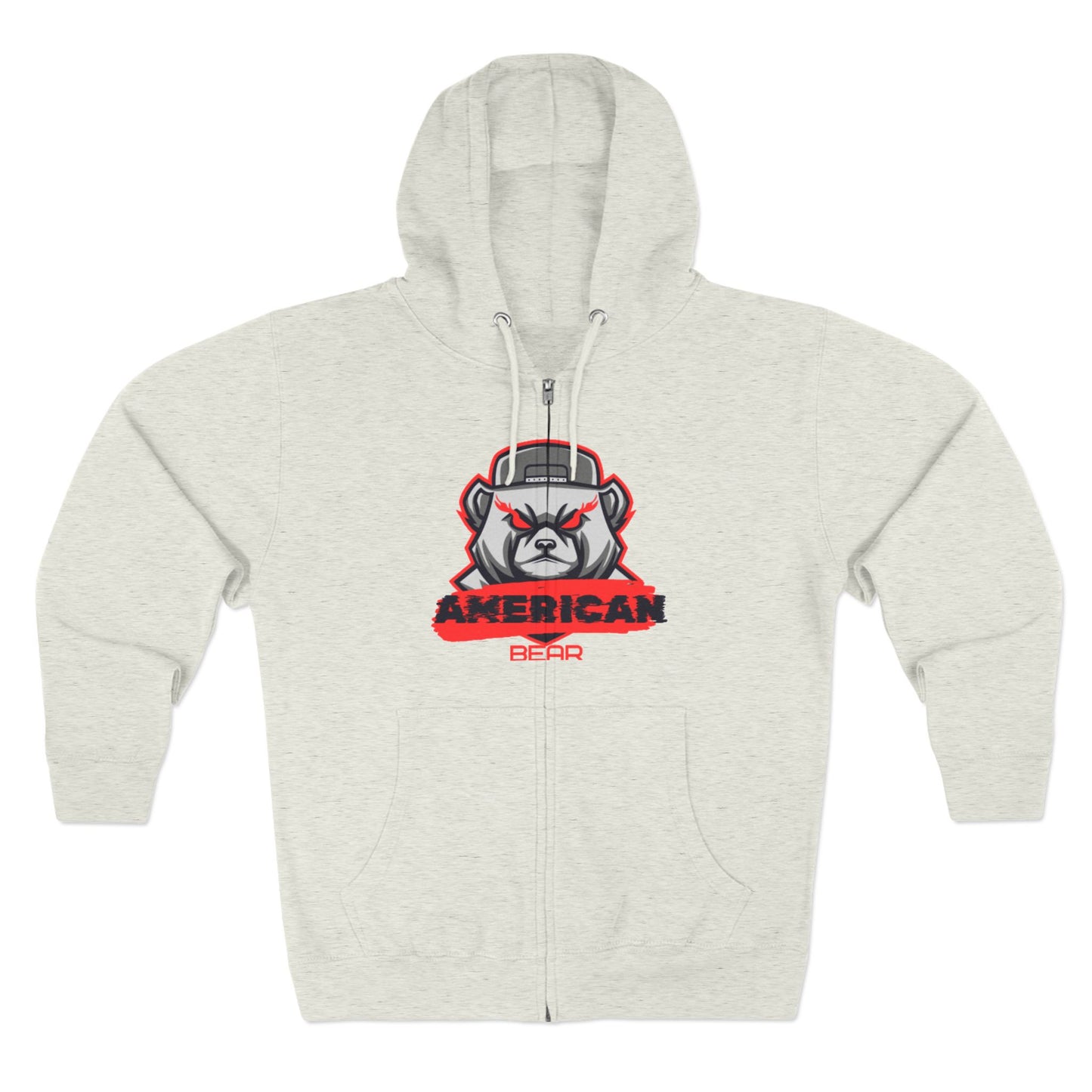 American Bear Red Sweat à capuche